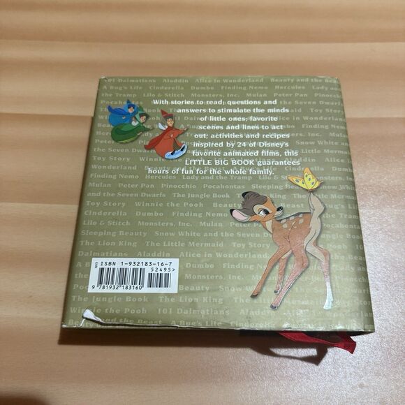 Disney Family Classics Book Pixar Hardcover Kids Reading 2004 Vintage - Picture 2 of 9